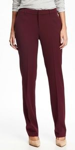 Old Navy Mid-Rise Straight Trousers